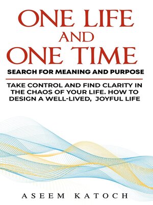 cover image of One Life and One Time